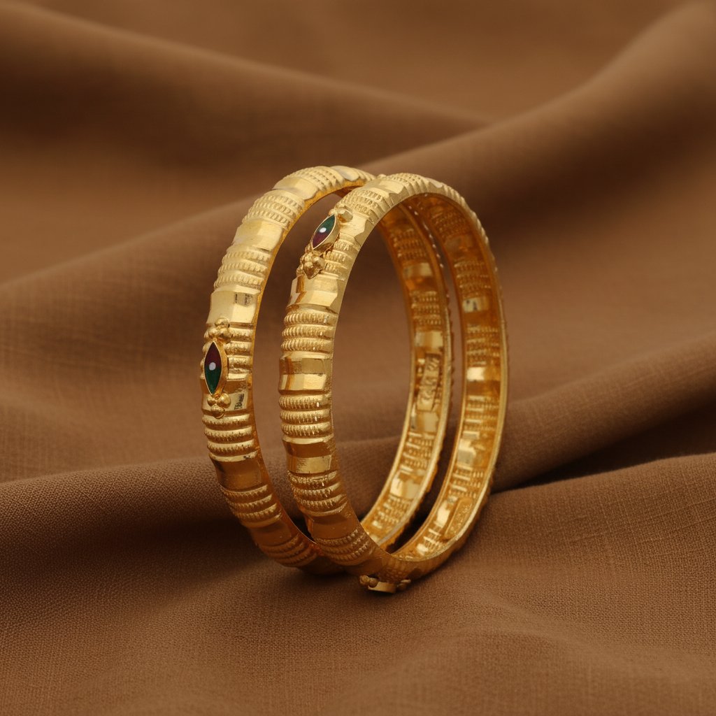FANCY PLAIN BABY BANGLE
